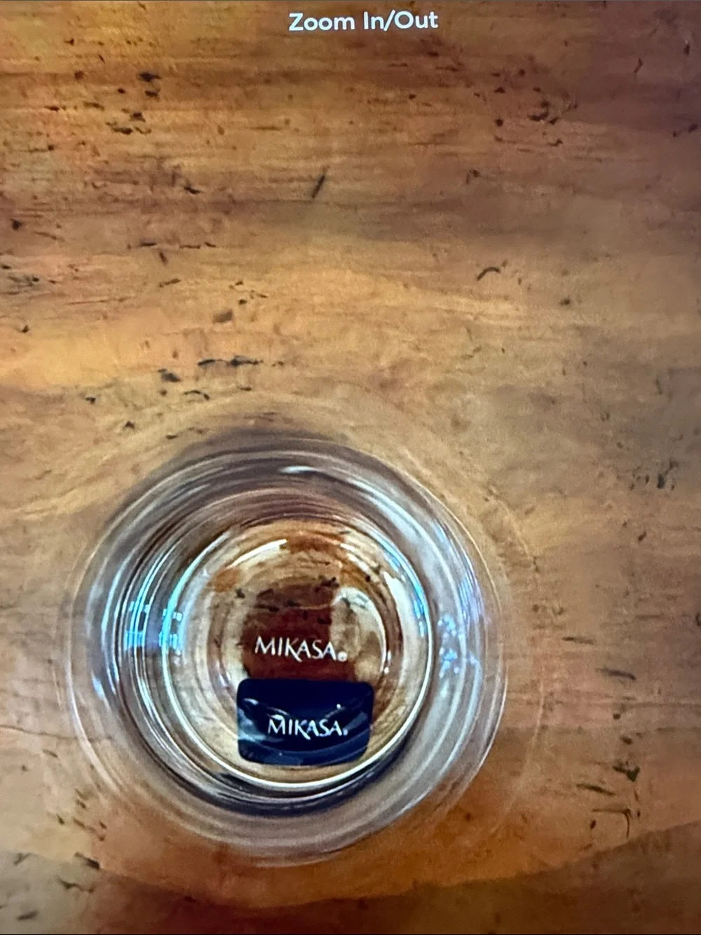 Mikasa Clear Glass Pilsner Set of 3